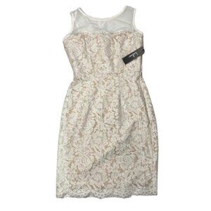 Lulu's White Lace Mini Dress